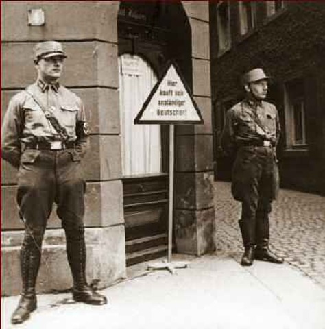 Boykott jüdischer Geschäfte