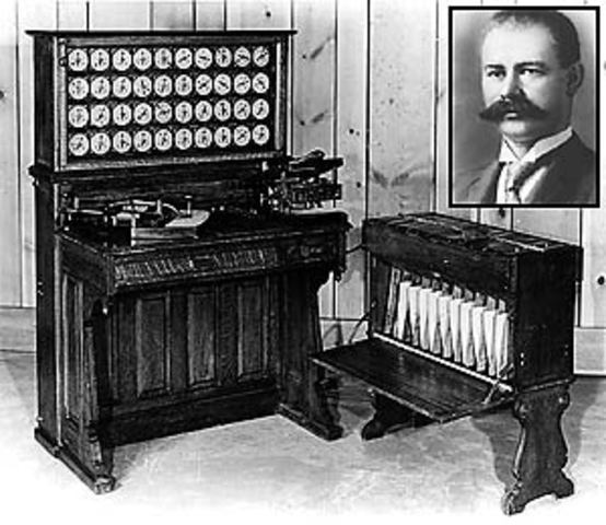 Maquina tabuladora de Hollerith