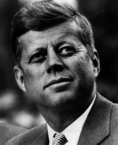 When was JFK shot and killed?