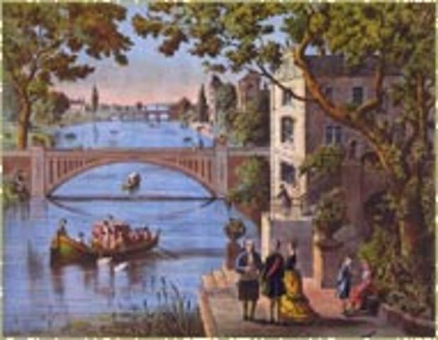 Benjamin Franklin goes to Paris