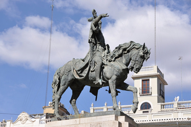 Jaume 1 entra a valencia
