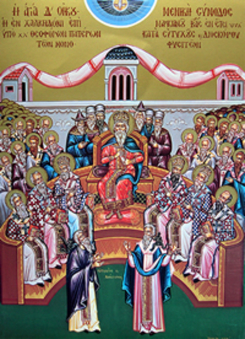 Ecumenical council held at Ephesus refutes Nestorianism