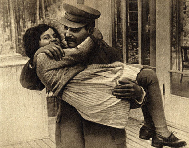 Joseph Stalin's Daughter Svetlana is Born