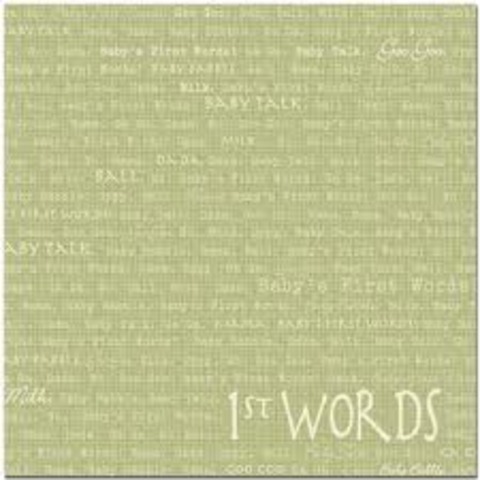 the day i said my first word