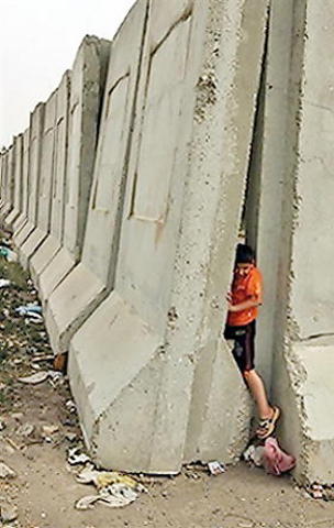 Didn't we just take down a wall ... ?