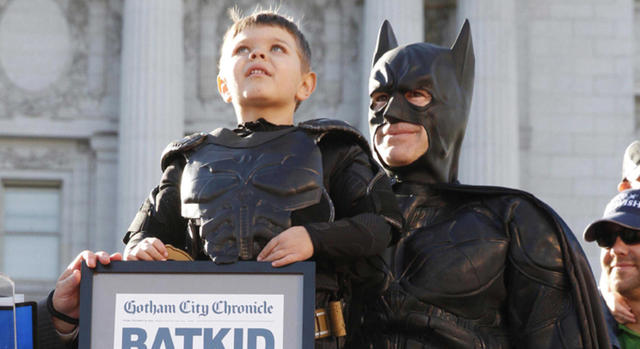 Miles, aka Batkid, is a 5-year-old who is in remission from leukemia and wished to be batman and now there is a documentary being made about him and his dream.