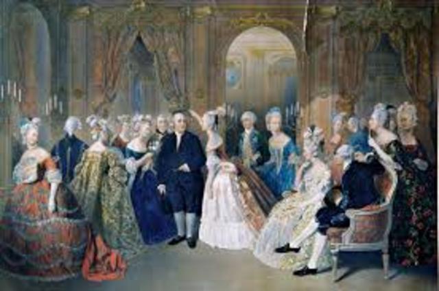 Ben Franklin for Paris to make a treaty.