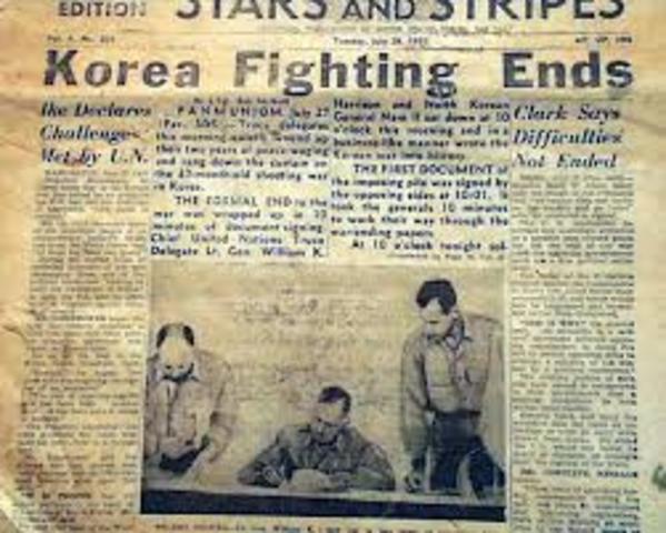 End of the Korean War