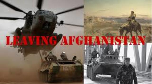 When did Soviets leave Afghanistan