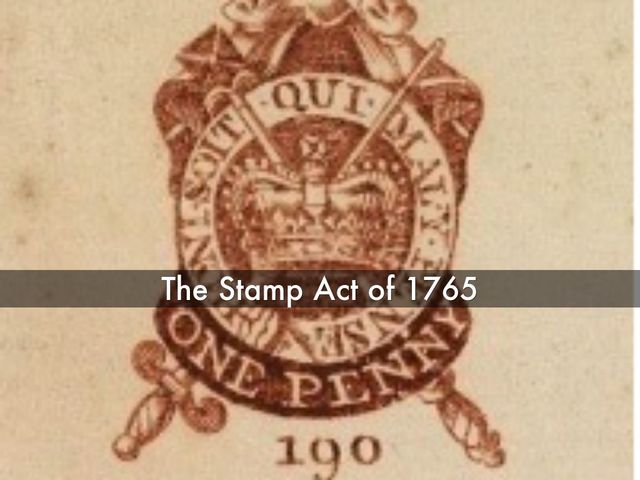 The Stamped Act