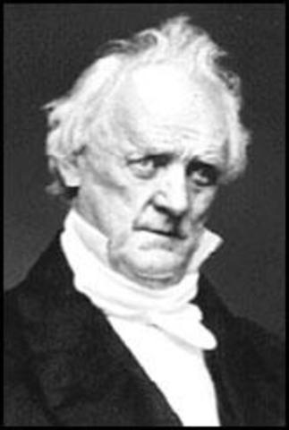 James Buchanan was sworn into office