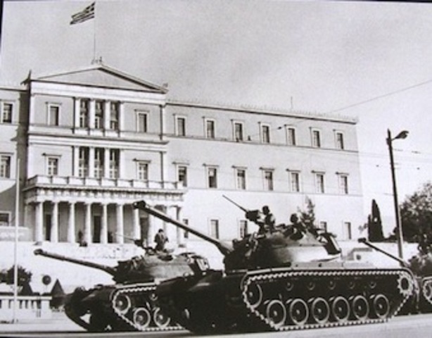 Greece military coup