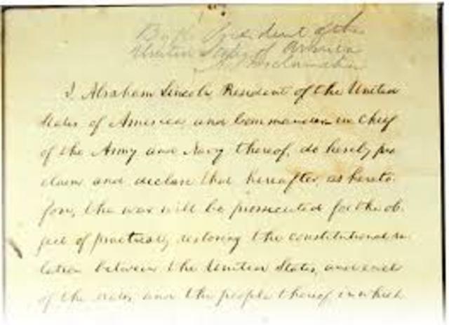 Preliminary Emancipation