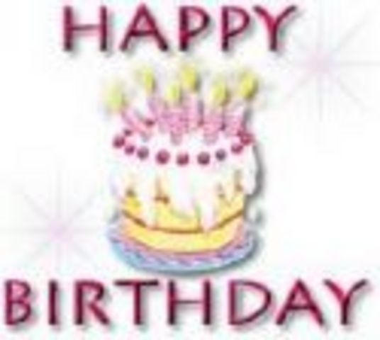 Celebrating my 1st Birthday