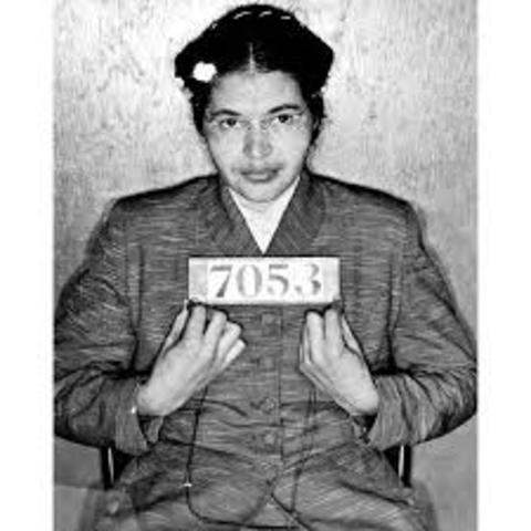 Rosa Parks Arrested