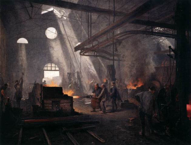 Paul Revere Opens an Iron Foundry