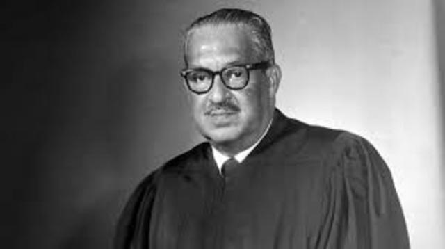 Thurgood Marshall first black supreme court justice