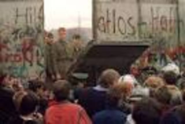 Berlin Wall Falls