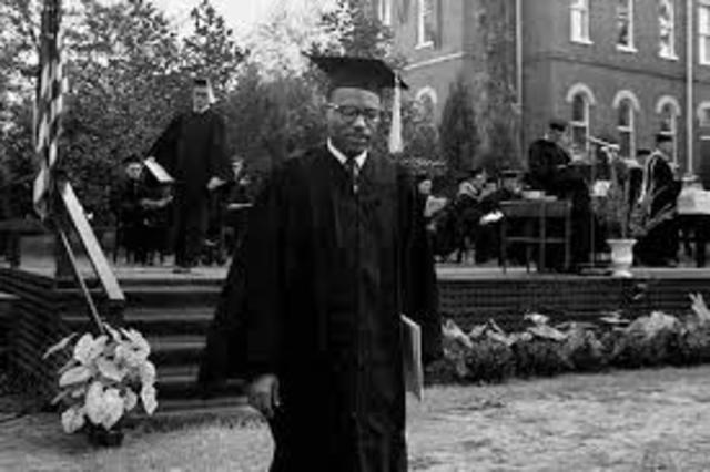 James Meredith Enrolls at Ole Miss