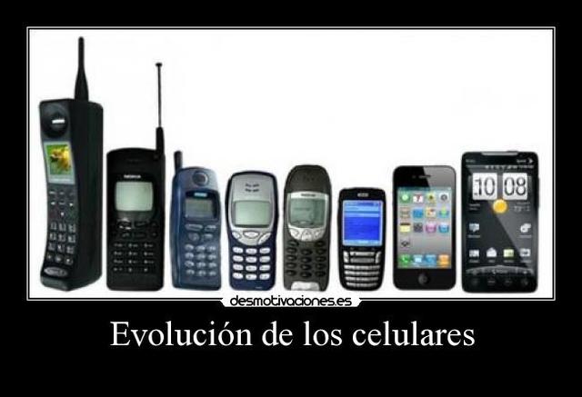 La evolución de los teléfonos celulares