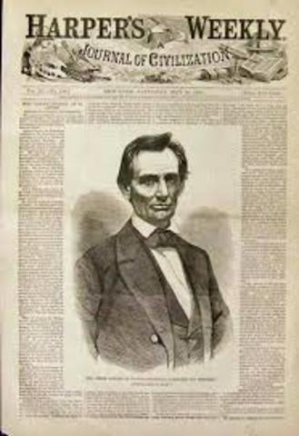 Lincoln Elected As Republican President