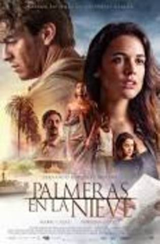 Palmeras en la nieve