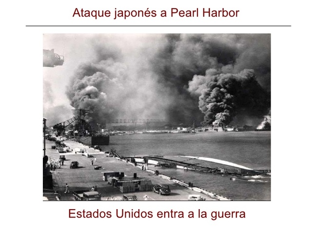 Ataque japones a Pearl Harbor