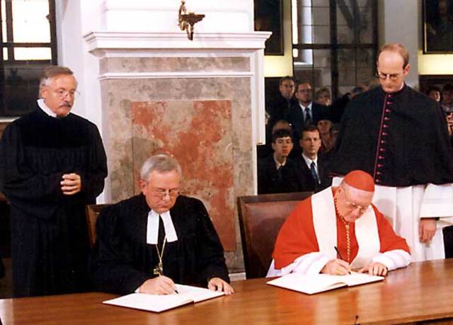 Signing of the Joint Declaration on Justification