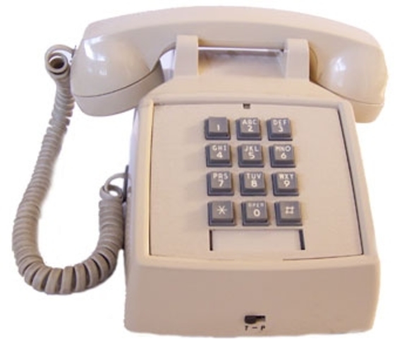 Touch Tone Telephone Invented