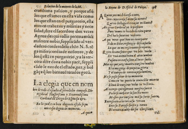 POEMAS A LA REINA ISABEL