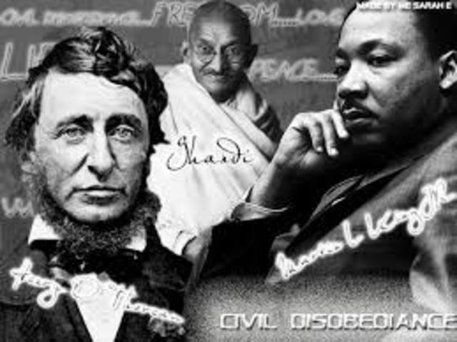 Dr. Martin Luther King Jr/ Gandhi /Randolph