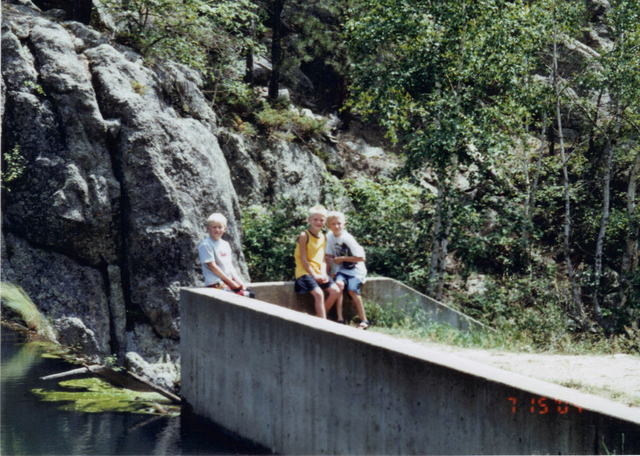 Me, Scott, Landon Rapid City