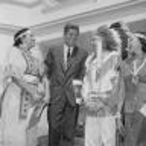 All American Meeting with JFK