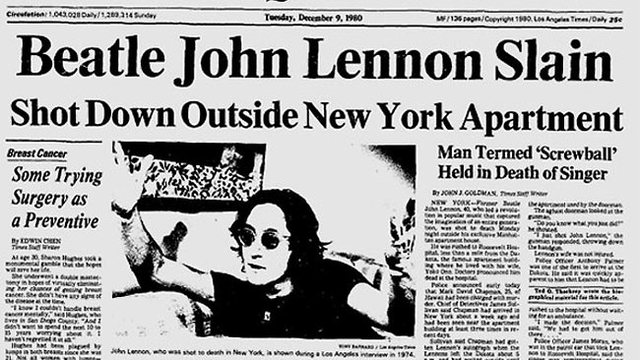 John Lennon Assasination