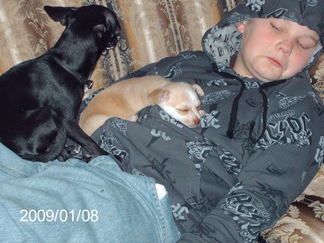 Me,Skeeter and puppy