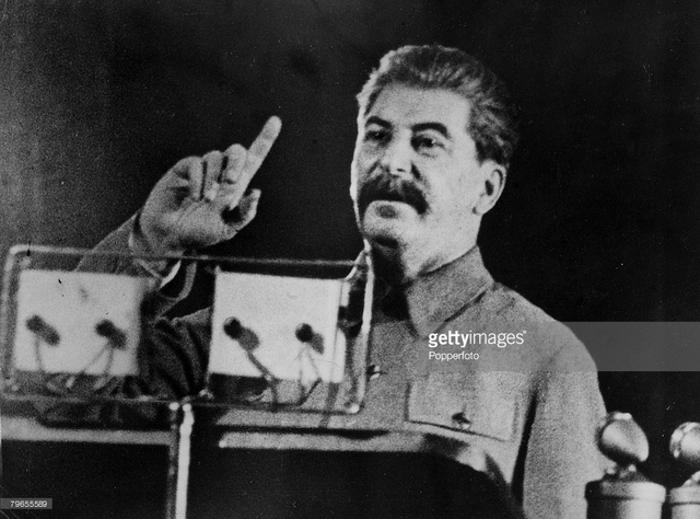 Dictator Joseph Stalin leads Soviet Union