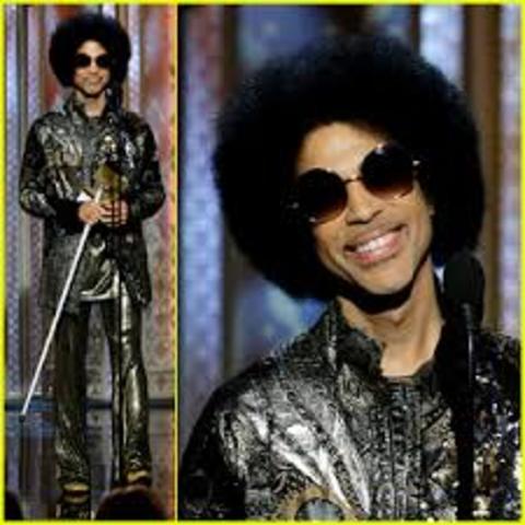 Prince won his first Golden Globe for "Best Original Song" for his song "The Song of The Heart"