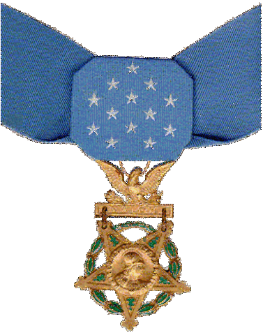 Receives Medal of Honor