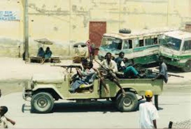 Fighting in capitol city of Mogadishu