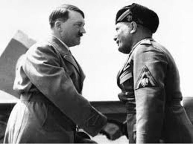 Germans rescue Mussolini