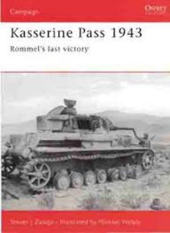 Battle of Kasserine Pass between the U.S. 1st Armored Division and German Panzers in North Africa