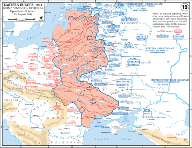 Advance Against the Soviets