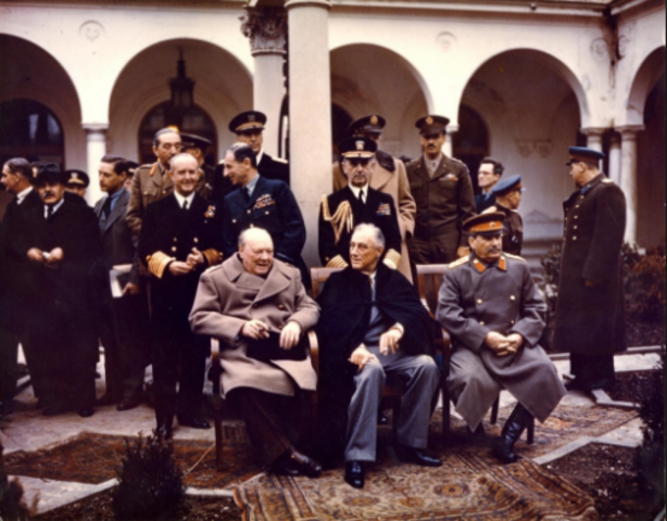 Yalta Conference Illustration