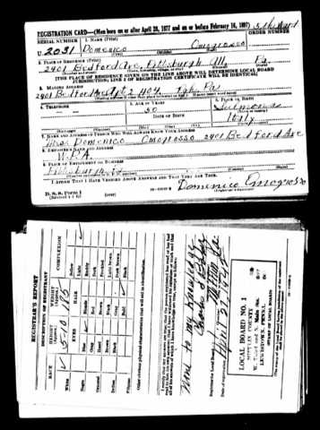 Military registration