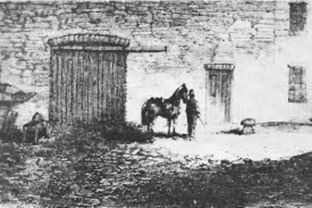 Booth enters the Theater