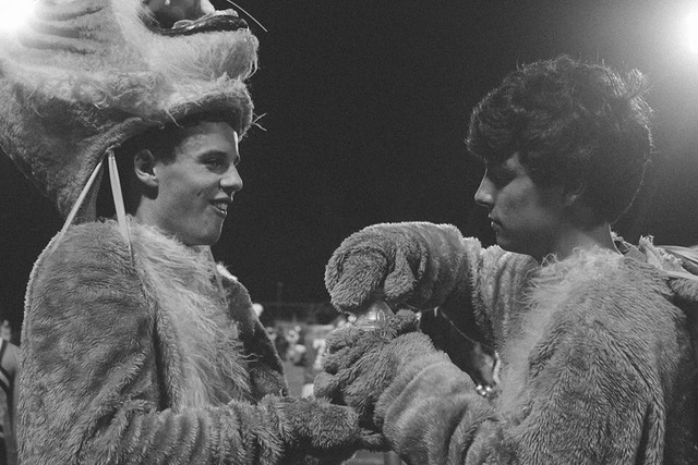 Un juego de futból americano contra Godwin