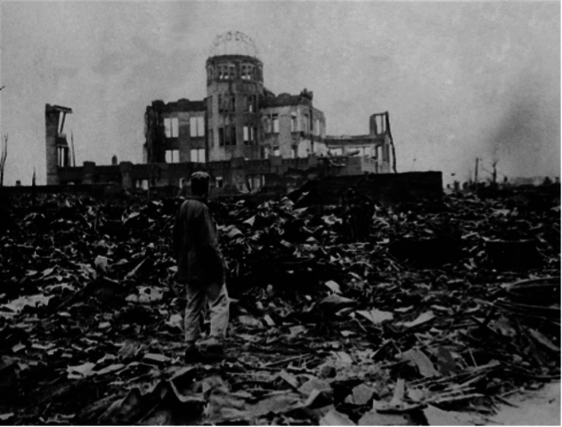 Dropping of the atomic bombs: