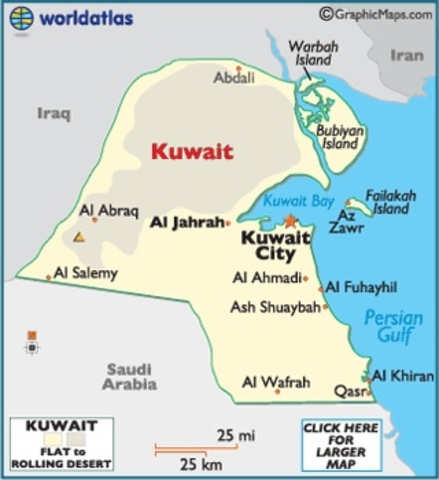Iraq invades kuwait