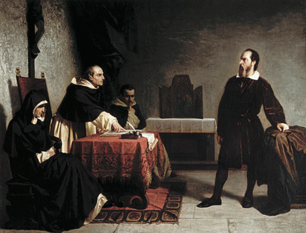 Galileo is put on Trial