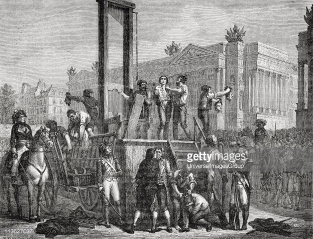 Execution of Robespierre